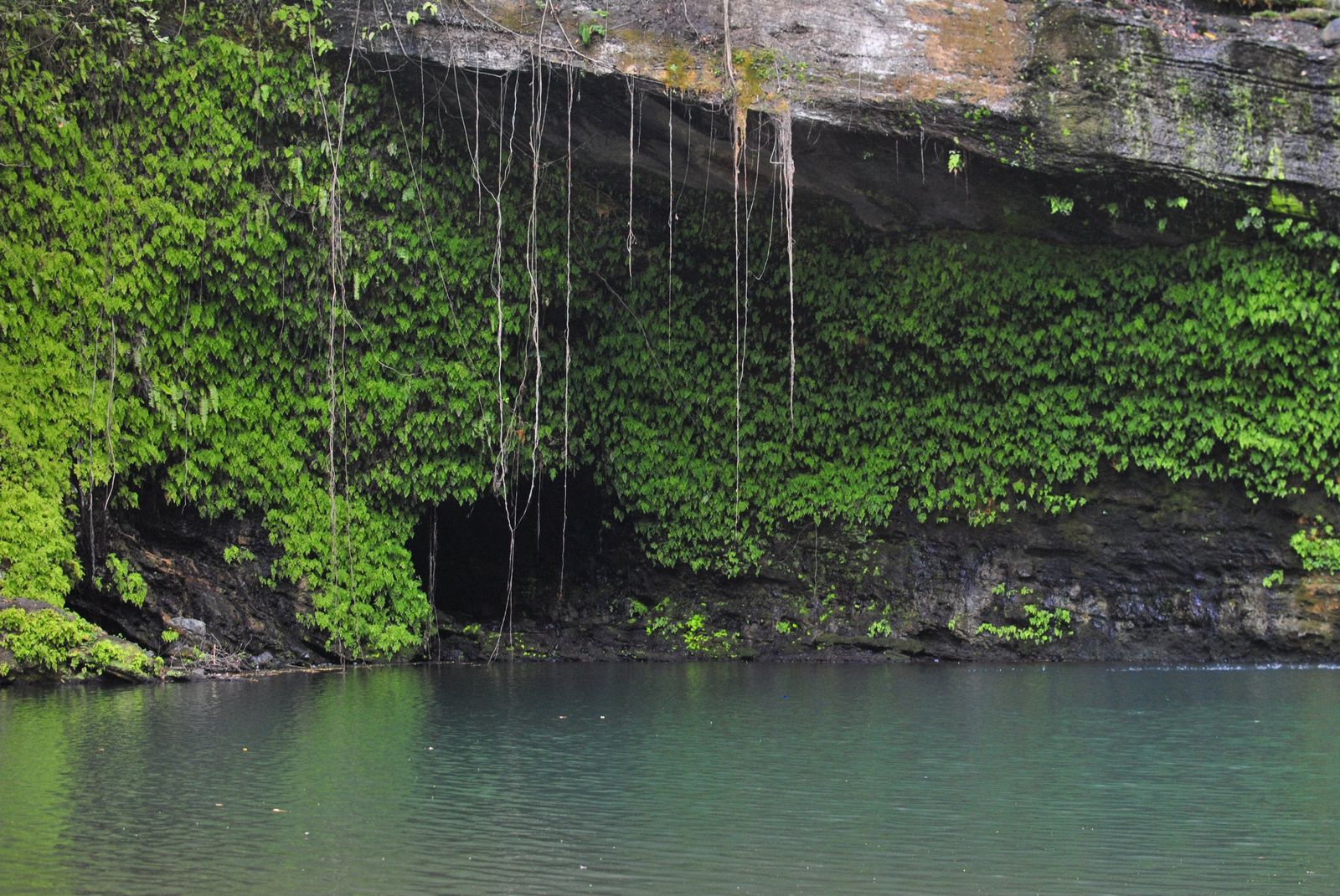 Sacred waterfall